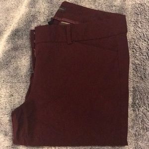 Burgundy skinny exact stretch!